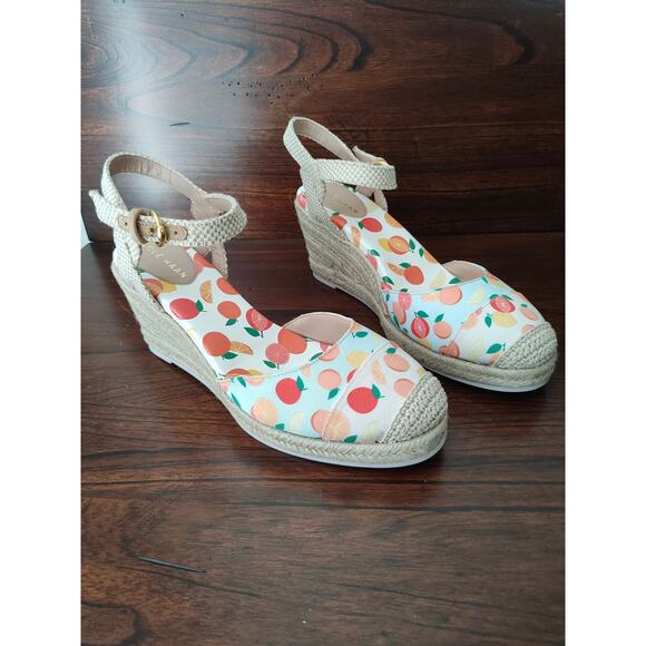 Copied - NEW Women's Cloudfeel Ankle-Strap Espadrille Wedge Sandals - Picture 1 of 6